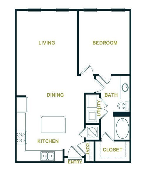 Unit 371 floor plan