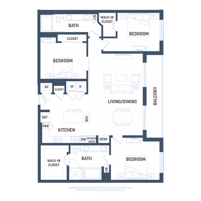Unit 1-PH26 floor plan