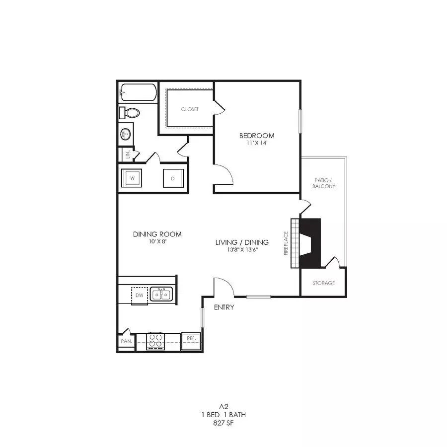 A1 Classic 3043 floor plan