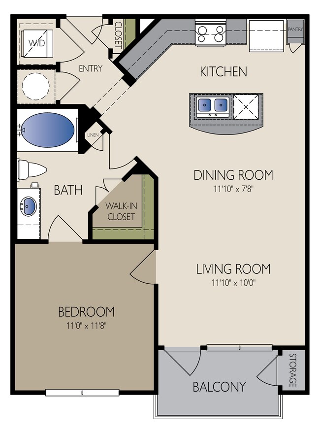 Cummins 257 floor plan