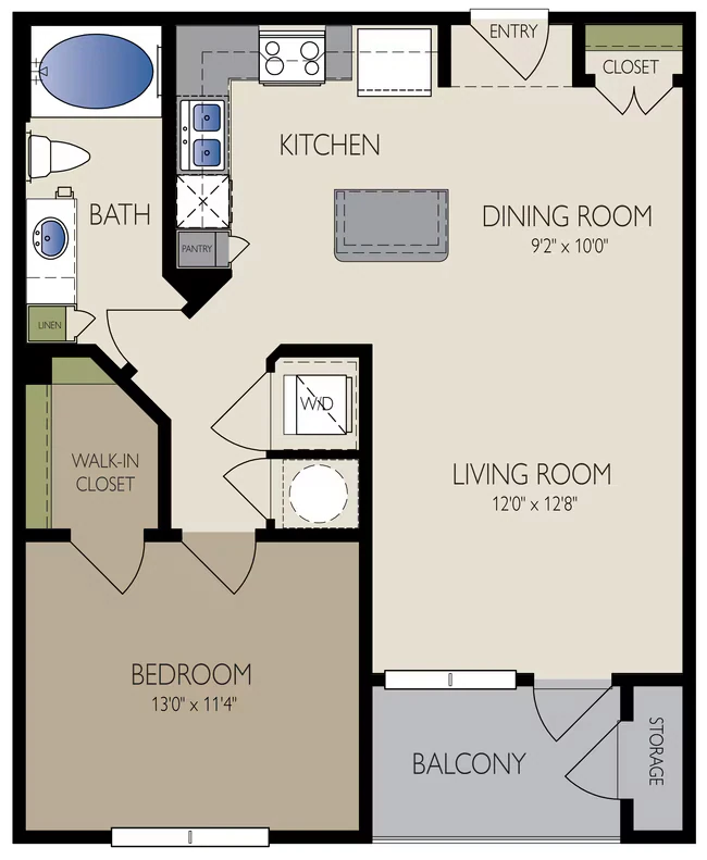 Unit 548 548 floor plan