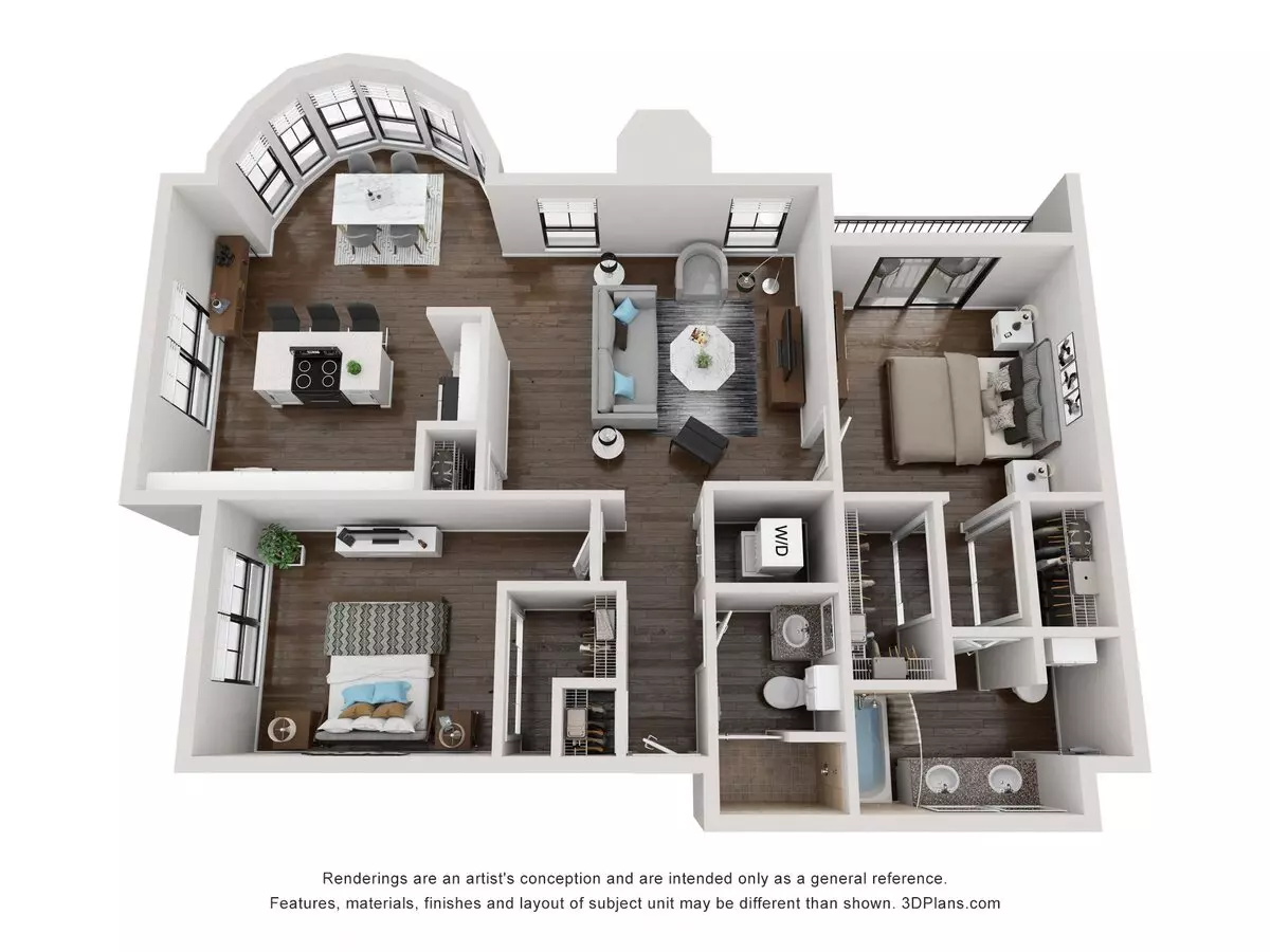 B1 134 floor plan