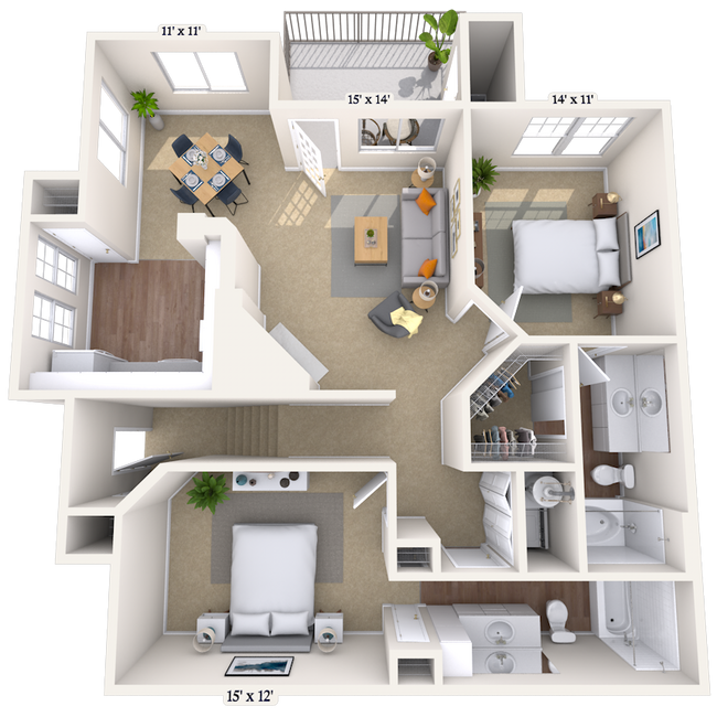 Brunswick 004417 floor plan