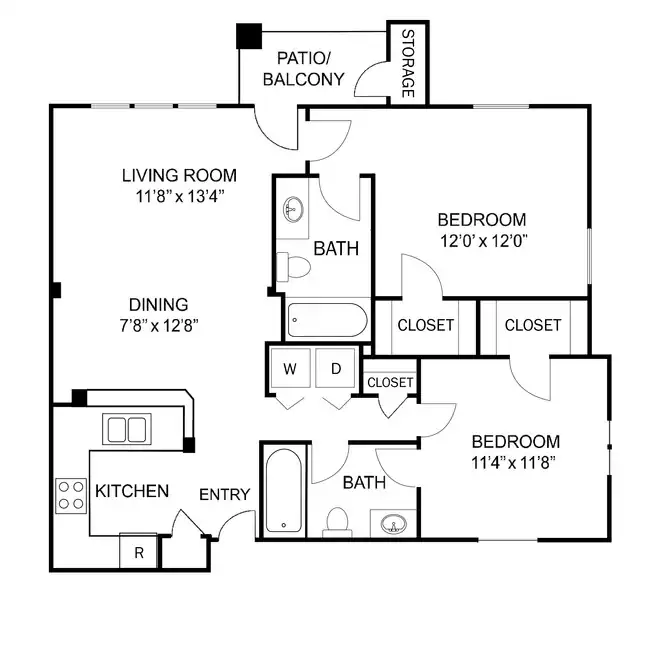 2C 0112 floor plan