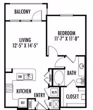 Gleannloch 6102 floor plan