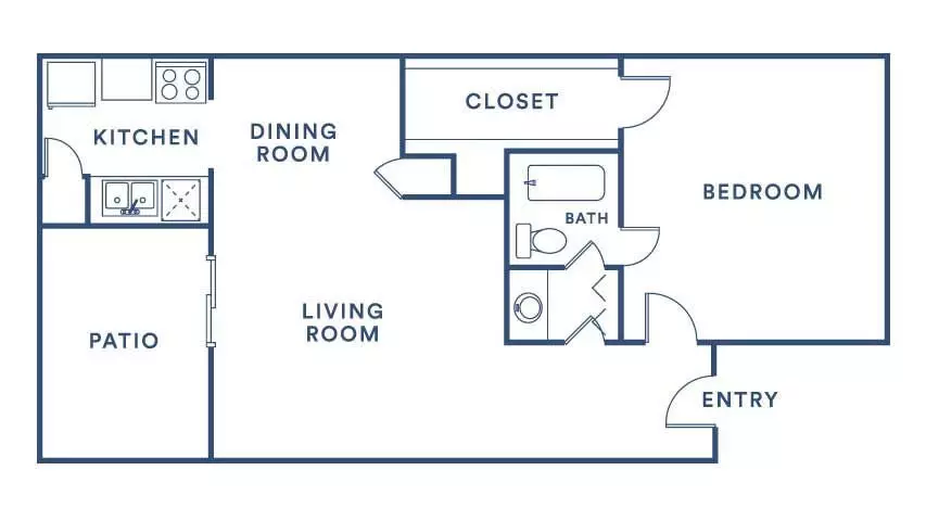 Unit PW-1114 PW-1114 floor plan