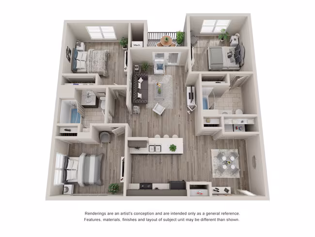 C1 3307 floor plan