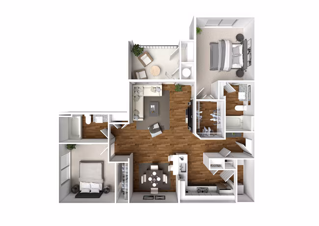 Nueces 932 floor plan