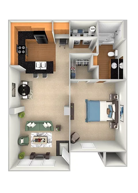A1 1116 floor plan