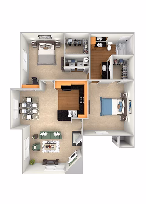 B 1138 floor plan