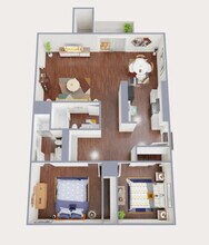 2x2 1-123 floor plan