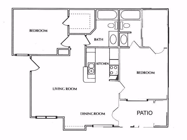 B1 610 floor plan