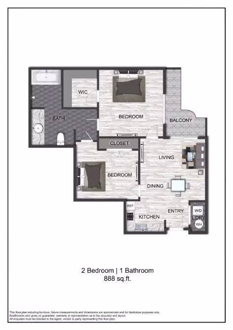 Unit 2046 2046 floor plan