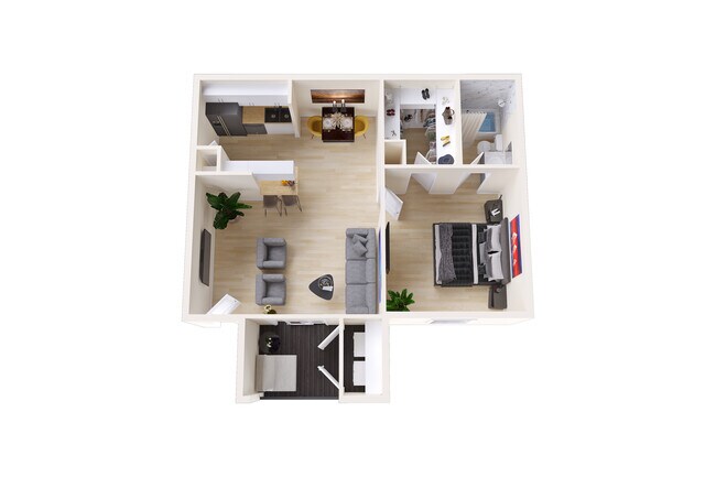 Unit 1512 floor plan