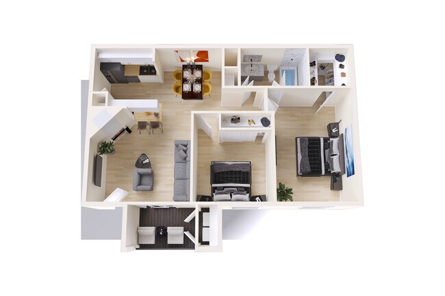 B1R 814 floor plan