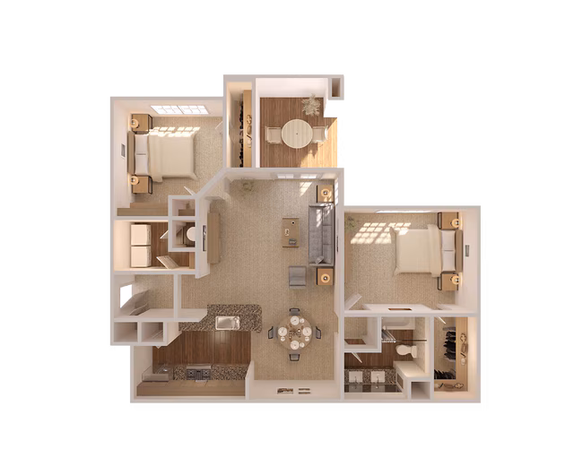 Unit 1326 floor plan
