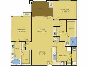 Willow 631 floor plan
