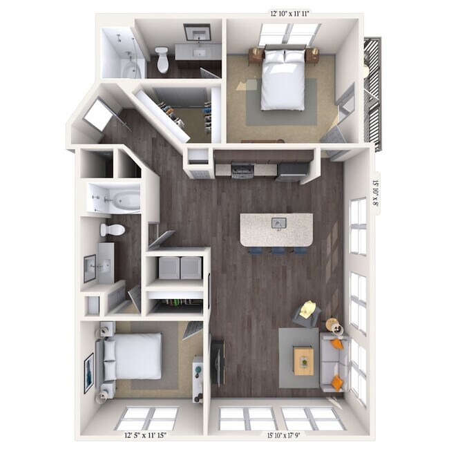 Vanderbilt 260 floor plan