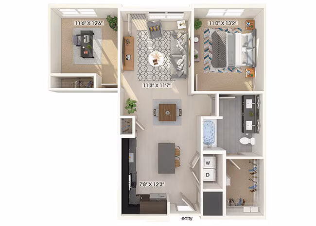 A11D 703 floor plan