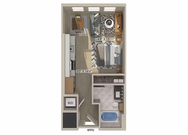 Unit 449 floor plan