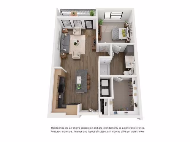 Unit 3-3210 floor plan