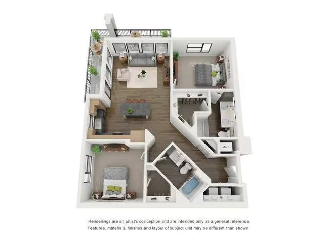 B2 5-5317 floor plan