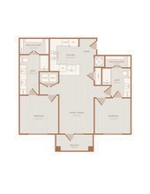 Unit 11107 floor plan