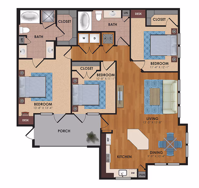 Caprock 07307 floor plan