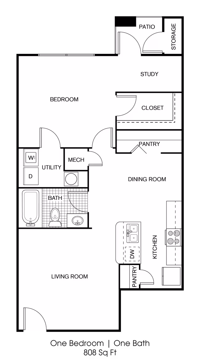1/1 616 floor plan