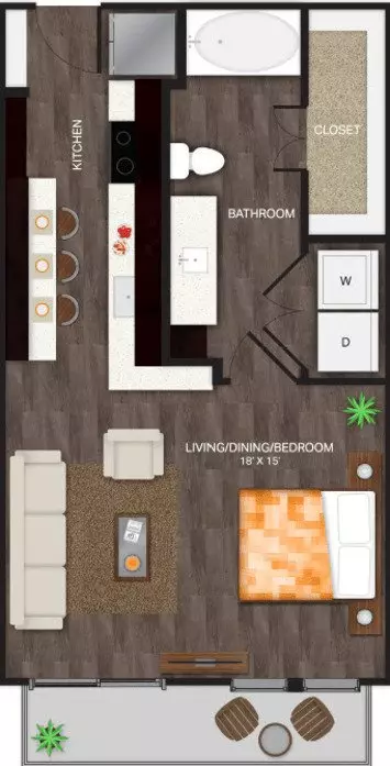 Unit 2147 2147 floor plan