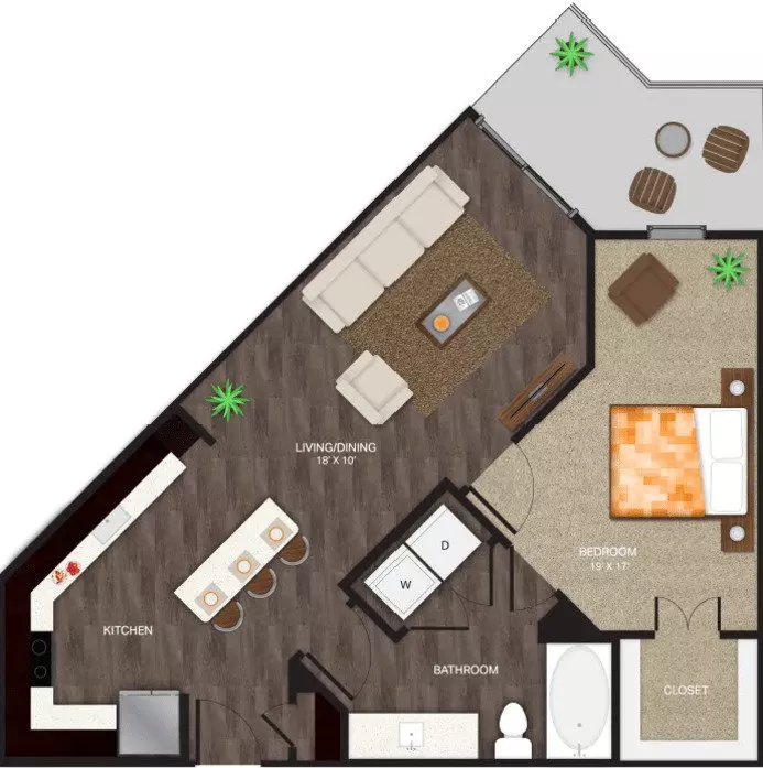 Unit 2434 2434 floor plan