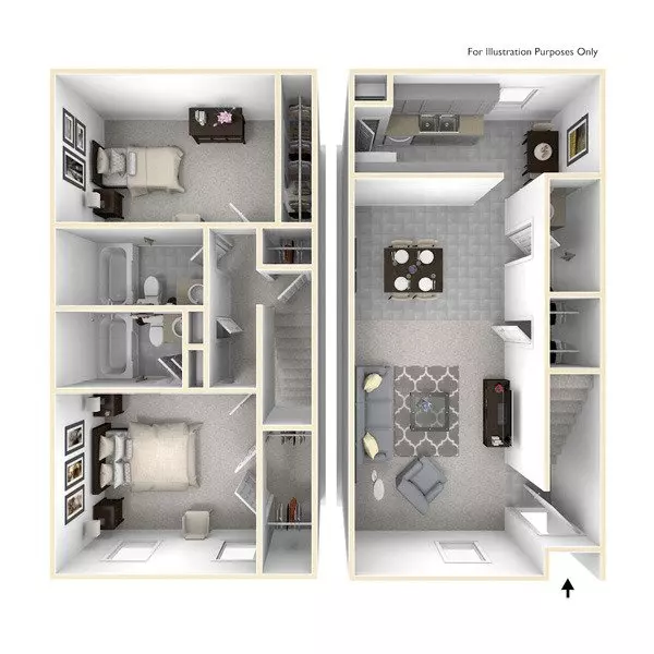 Unit 2-311 2-311 floor plan