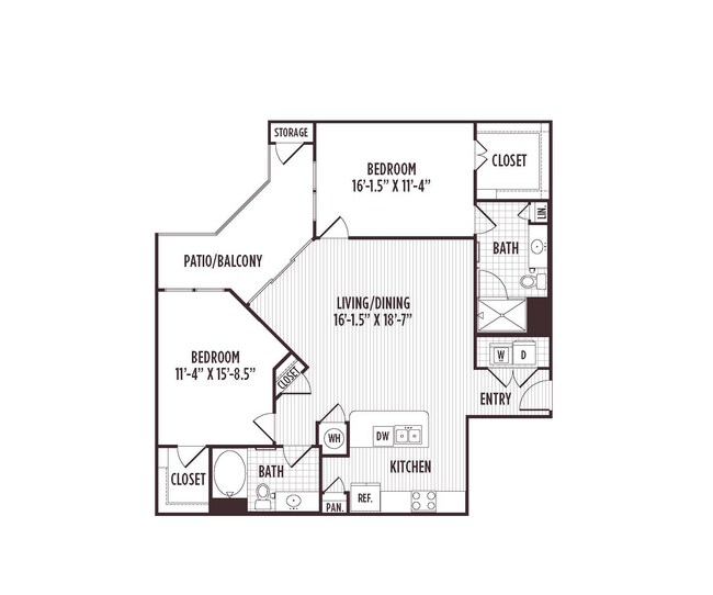 Unit 352 352 floor plan