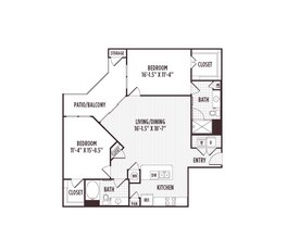 B3 256 floor plan