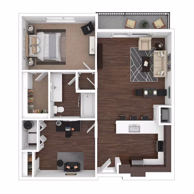 Unit 2205 floor plan