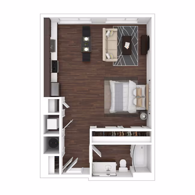 Unit 2329 floor plan