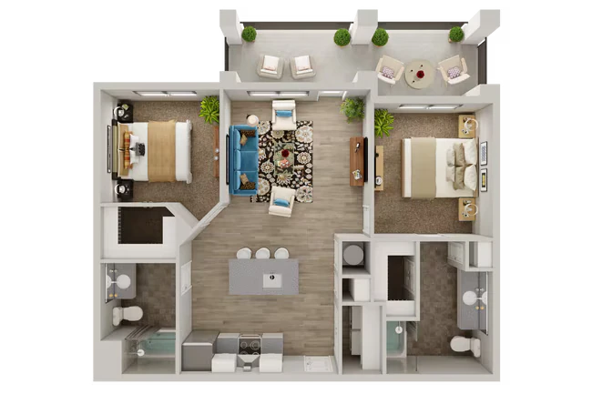 B2 17301 floor plan