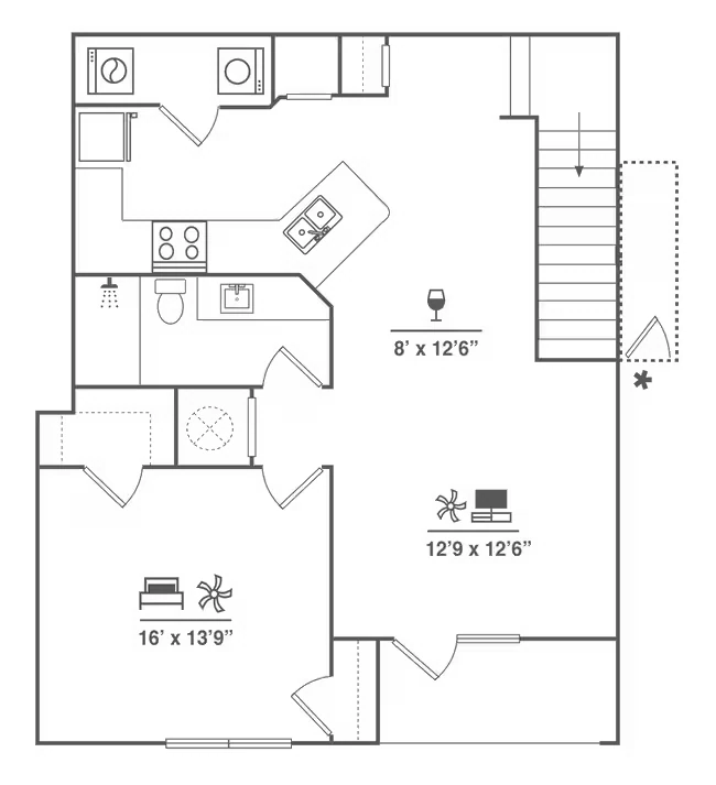 A2UG 20110 floor plan