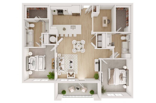 Unit 1145 floor plan