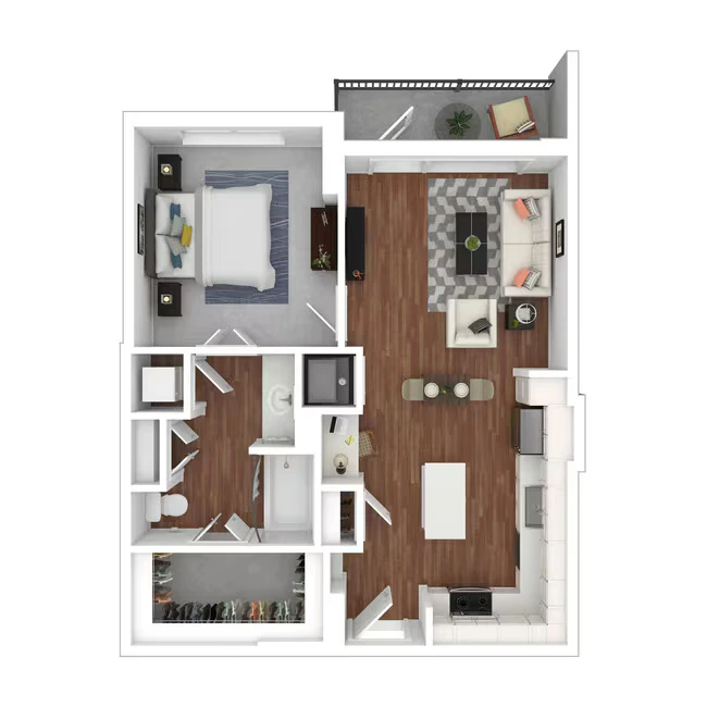 Unit 635 438 floor plan
