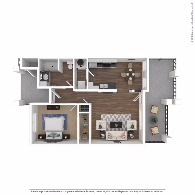 Unit 3303 floor plan