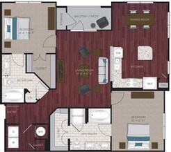 B4 4308 floor plan
