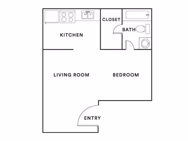 Unit 203 209 floor plan