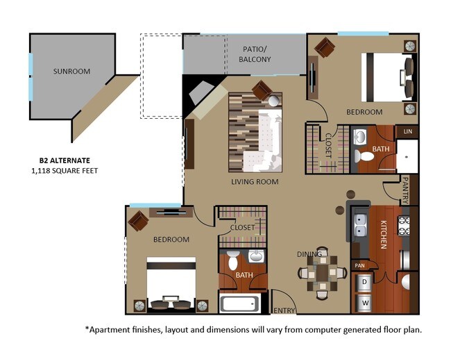 2G 7107 floor plan
