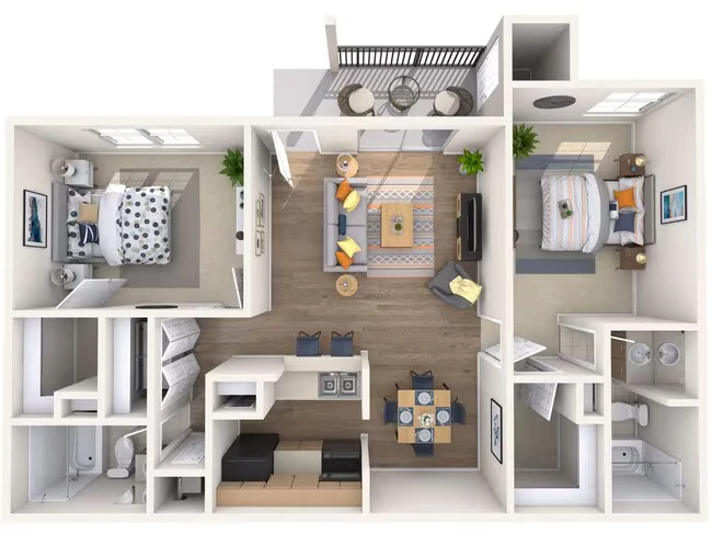B2 6-1168 floor plan
