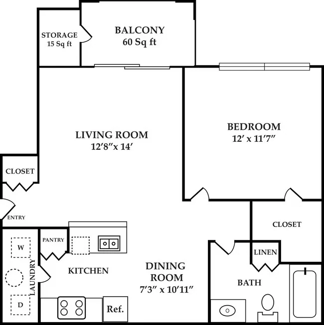 Stylish 00-122 floor plan