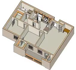2x1 2303 floor plan