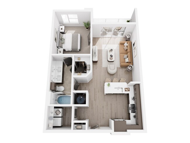 Unit 420 floor plan