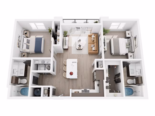 Unit 608 floor plan