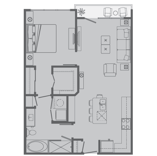 B1 508 floor plan